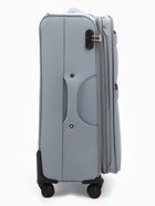 Чемодан на колёсах TEXTURA, 74 л, кодовый замок, с увеличением, 42×26×68 см, 24", серый  (артикул 10940824)  большой выбор товаров оптом и в розницу по низким ценам с доставкой