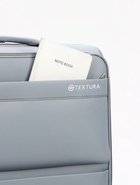 Чемодан на колёсах TEXTURA, 74 л, кодовый замок, с увеличением, 42×26×68 см, 24", серый  (артикул 10940824)  большой выбор товаров оптом и в розницу по низким ценам с доставкой