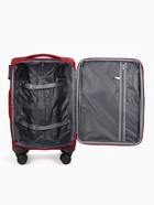 Чемодан на колёсах TEXTURA, 52 л, кодовый замок, с увеличением, 36×25×58 см, 20", красный  (артикул 10940826)  большой выбор товаров оптом и в розницу по низким ценам с доставкой