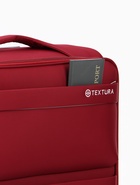 Чемодан на колёсах TEXTURA, с увеличением, кодовый замок, 42×26×68 см, 24", красный - Фото 11