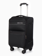 Чемодан на колёсах TEXTURA, кодовый замок, с увеличением, 36×25×58 см, 20", чёрный - Фото 3