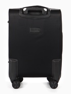 Чемодан на колёсах TEXTURA, 52 л, кодовый замок, с увеличением, 36×25×58 см, 20", чёрный - Фото 9