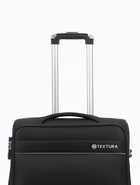 Чемодан на колёсах TEXTURA, 74 л, с увеличением, кодовый замок, 42×26×68 см, 24", чёрный - Фото 4
