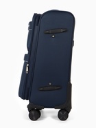 Чемодан на колёсах TEXTURA, 52 л, кодовый замок, с увеличением, 36×25×58 см, 20", синий - Фото 5