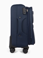 Чемодан на колёсах TEXTURA, кодовый замок, с увеличением, 36×25×58 см, 20", синий - Фото 6