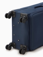 Чемодан на колёсах TEXTURA, с увеличением, кодовый замок, 42×26×68 см, 24", синий - Фото 7