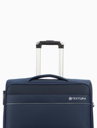Чемодан на колёсах TEXTURA, 109 л, кодовый замок, с увеличением, 47×30×78 см, 28", синий  (артикул 10940835)  большой выбор товаров оптом и в розницу по низким ценам с доставкой