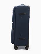 Чемодан на колёсах TEXTURA, кодовый замок, с увеличением, 47×30×78 см, 28", синий - Фото 4