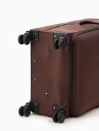 Чемодан на колёсах TEXTURA, 109 л, кодовый замок, с увеличением, 47×30×78 см, 28", коричневый - Фото 9