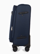 Чемодан на колёсах TEXTURA, 52 л, с увеличением, кодовый замок, 36×25×58 см, 20", синий - Фото 5