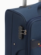 Чемодан на колёсах TEXTURA, кодовый замок, с увеличением, 42×26×68 см, 24", синий - Фото 9