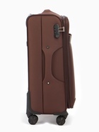 Чемодан на колёсах TEXTURA, 74 л, кодовый замок, с увеличением, 42×26×68 см, 24", коричневый - Фото 7