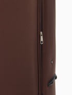 Чемодан на колёсах TEXTURA, 109 л, кодовый замок, текстильный, с увеличением, 47×30×78 см, 28", коричневый - Фото 12