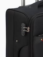 Чемодан на колёсах TEXTURA, 74 л, кодовый замок, с увеличением, 42×26×68 см, 24", чёрный - Фото 13