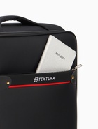 Чемодан на колёсах TEXTURA, 74 л, кодовый замок, с увеличением, 42×26×68 см, 24", чёрный - Фото 10