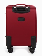 Чемодан 20",Текст,36*25*58,отд на молнии,1 нар/карм, увелич,код замок,4 колеса, красный - фото 65568207