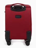 Чемодан на колёсах TEXTURA, текстильный, кодовый замок, с увеличением, 36×25×58 см, 20", красный - Фото 7