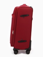 Чемодан на колёсах TEXTURA, кодовый замок, с увеличением, 42×26×68 см, 24", красный - Фото 4