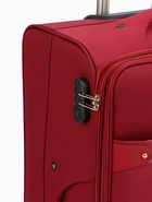 Чемодан 28",Текст,47*30*78,отд на молнии,1 нар/карм, увелич,код замок,4 колеса, красный - фото 809490703