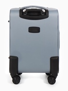 Чемодан 20",Текст,36*25*58,отд на молнии,1 нар/карм, увелич,код замок,4 колеса, т.серый - фото 65568222