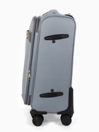 Чемодан на колёсах TEXTURA, 52 л, кодовый замок, текстильный, с увеличением, 36×25×58 см, 20", серый - Фото 5