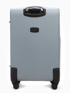 Чемодан на колёсах TEXTURA, кодовый замок, с увеличением, наружный карман, 42×26×68 см, 24", серый - Фото 6