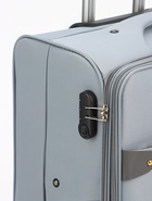 Чемодан на колёсах TEXTURA, кодовый замок, с увеличением, наружный карман, 42×26×68 см, 24", серый - Фото 9