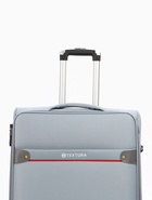 Чемодан 28",Текст,47*30*78,отд на молнии,1 нар/карм, увелич,код замок,4 колеса, т.серый - фото 809490715