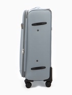 Чемодан на колёсах TEXTURA, кодовый замок, текстильный, с увеличением, 47×30×78 см, 28", серый - Фото 5