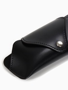 Футляр для очков, на кнопке, 16×3×6.3 см, чёрный - Фото 2