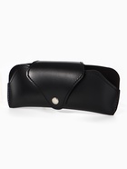 Футляр для очков , 16*3*6,3 см, кнопка, черный 10942623