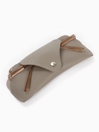 Футляр для очков, на кнопке, 16×3×6.3 см, серый - Фото 2