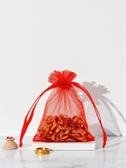 Набор мешочков подарочных 100 шт. 7×9, красный - фото 65464454