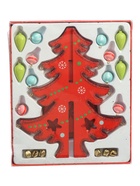 УЦЕНКА Новогодний сувенир «Красная ёлочка» 12×12×22 см 10980725