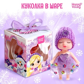 {{photo.Alt || photo.Description || 'УЦЕНКА HAPPY VALLEY Игрушка в шаре "Зимний сюрприз" МИКС'}}