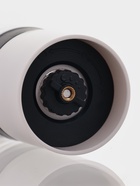 Мельница для соли и перца 2 в 1 Доляна «Моджиана», керамический механизм, пластик, 21.5×5.5 см, чёрная, белая 10700553