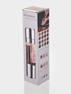 Мельница для соли и перца 2 в 1 Доляна «Моджиана», керамический механизм, пластик, 21.5×5.5 см, чёрная, белая 10700553