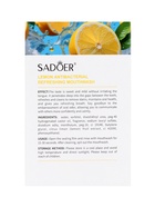 Набор Антибактериального ополаскивателя для полости рта SADOER, лимон, 10 шт. по 13 мл - Фото 6