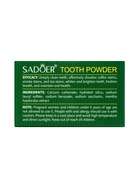 Зубной порошок Sadoer от чайного и кофейного налета, 60 г - фото 65464568
