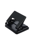 Дырокол металлический, 20 листов, с линейкой, чёрный 10924134