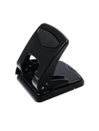 Дырокол металлический, 40 листов, с линейкой, чёрный - Фото 2