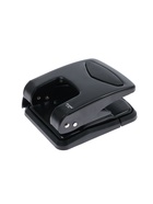 Дырокол металлический, 40 листов, с линейкой, чёрный - Фото 5