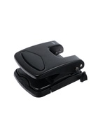 Дырокол металлический, 40 листов, с линейкой, чёрный - Фото 3