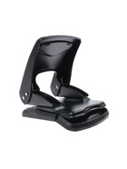 Дырокол металлический, 40 листов, с линейкой, чёрный 10924135