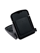 Дырокол металлический, 40 листов, с линейкой, чёрный 10924135