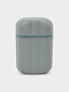 Мыльница для ванной дорожная с крышкой, серая 10938459