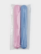 Набор футляров для зубной щётки, 2 шт., голубой, розовый 10938461