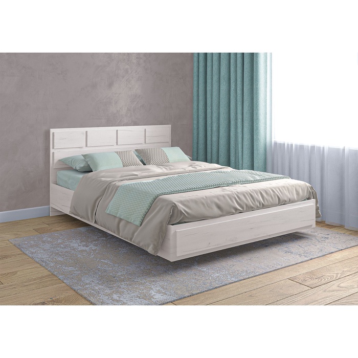 УЦЕНКА Кровать Зара 1600х2000 крафт белый - Фото 1