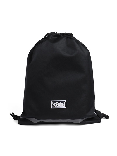Мешок для обуви RGB, 41×30 см, чёрный