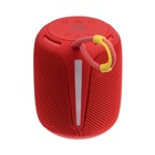 УЦЕНКА Портативная колонка Booms350, 7 Вт, 1200 мАч, подсветка, micro SD, красная 10980913